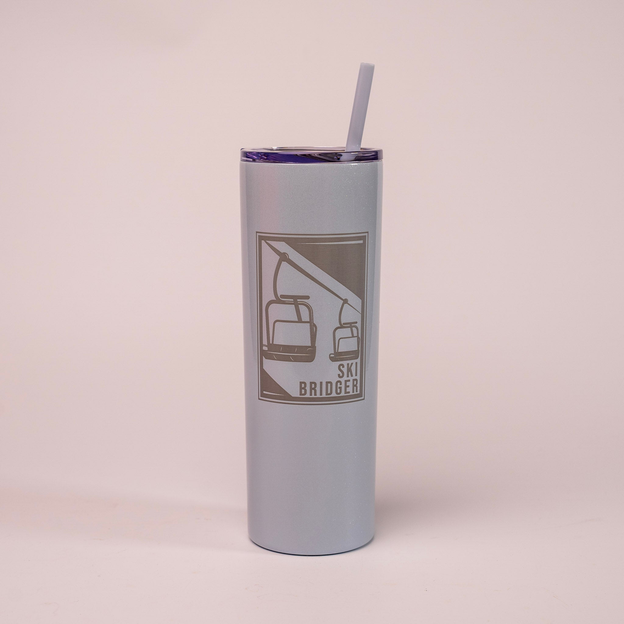 Bridger Ski Lift Skinny Tumbler by Montana Gift Corral