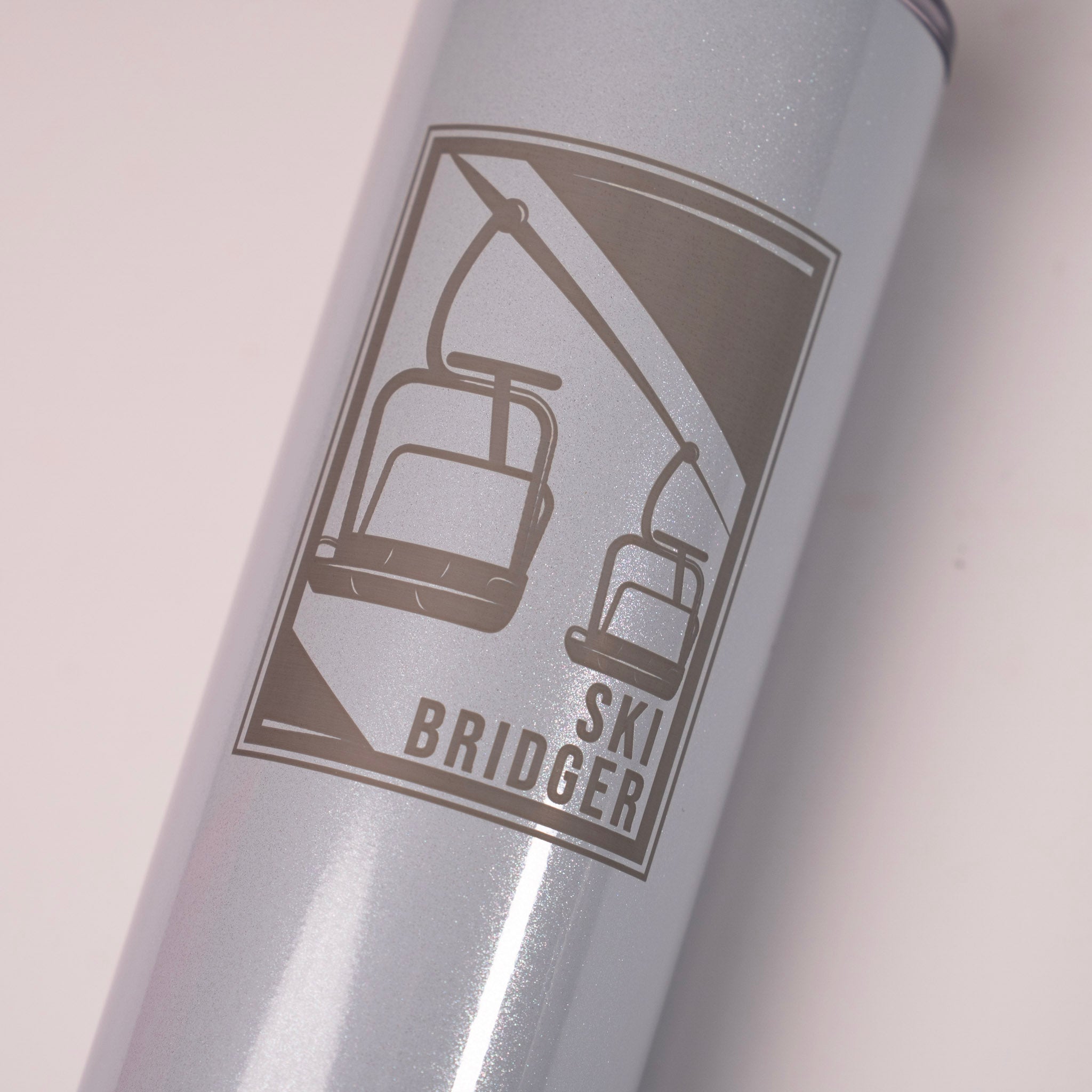 Bridger Ski Lift Skinny Tumbler by Montana Gift Corral