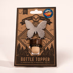 Butterfly Bottle Topper by Blue Moose Metals