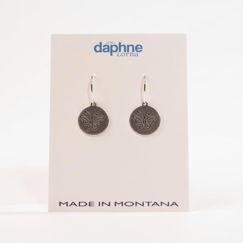 Butterfly Earrings by Daphne Lorna