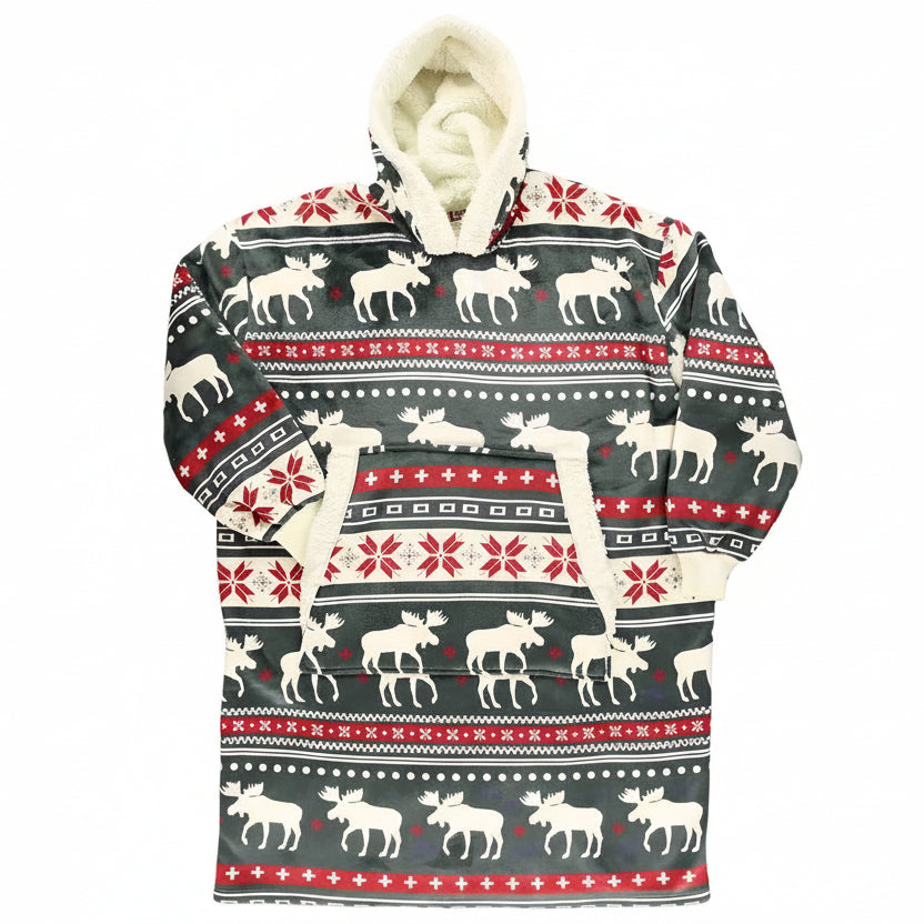 Cabin Faire Isle Blanket Hoodie