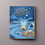 Campfire Birthday Card