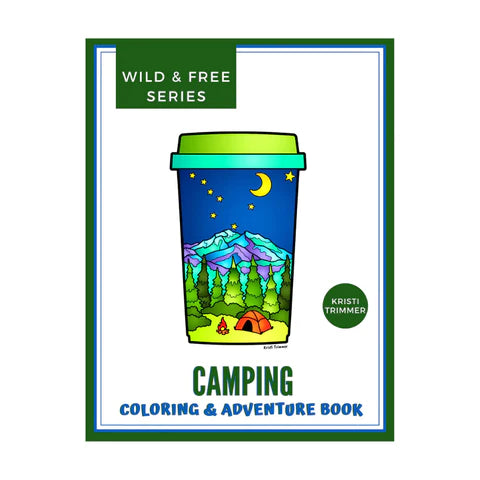 Coloring Book by Alaska Wild and Free (9 Styles)