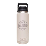 Rocky Mountains Montana Engraved YETI Rambler 26 oz Bottle with Chug Cap by Montana Gift Corral