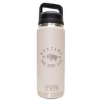 The Good Life Bison Engraved YETI Rambler 26 oz Bottle with Chug Cap by Montana Gift Corral