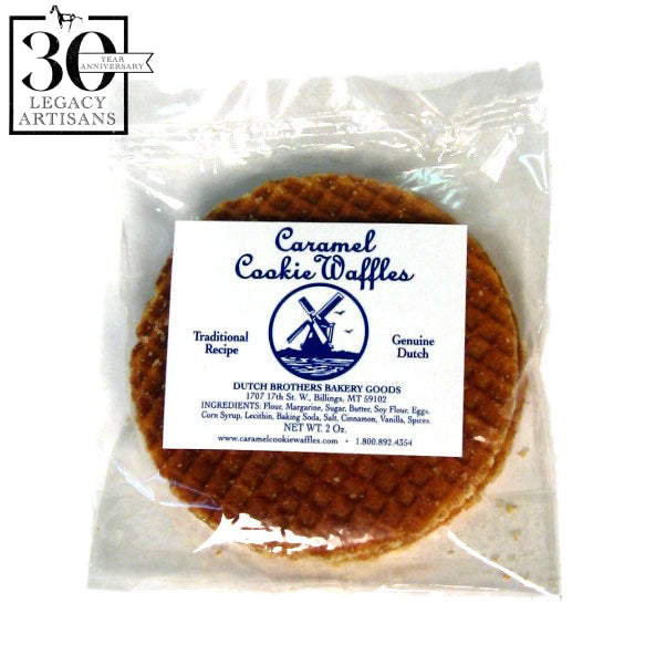 Caramel Cookies Waffles - 2 Pack - 30th Anniversary