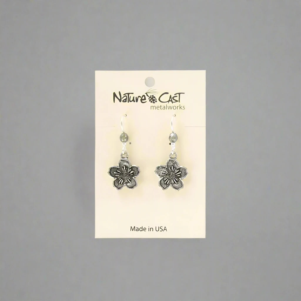 Nature Dangle Earrings by Nature Cast Metalworks (15 Styles)