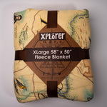 Christmas Eve in Montana Basket - blanket
