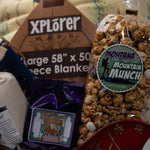 Christmas Eve in Montana Basket - close up