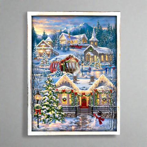 Christmas Lighted Print by Glow Decor (4 Designs)