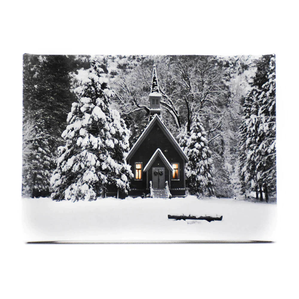Winter Scene Table Top Lit Wall Art by Oak Street Wholesale (13 Styles)