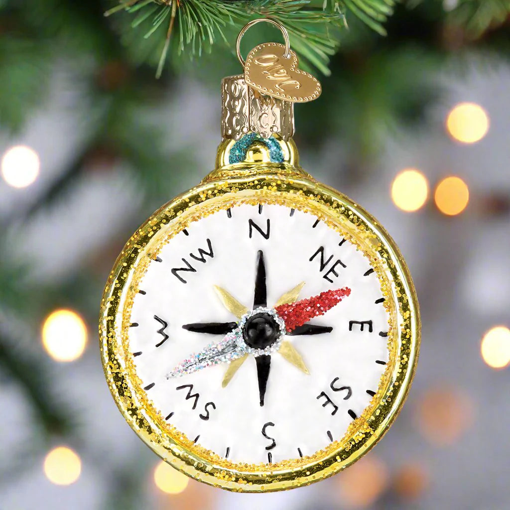 compass ornament old world christmas