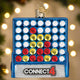 Connect 4 Glass Ornament