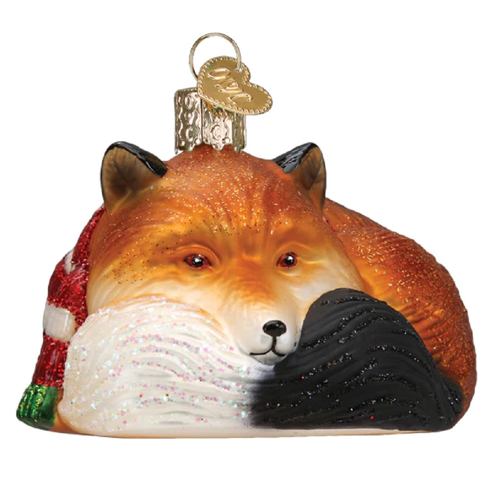 Adding the Cozy Fox Ornament by Old World Christmas to your Holiday tree is an inspiring way to symbolize the connection of nature during the festive season. 