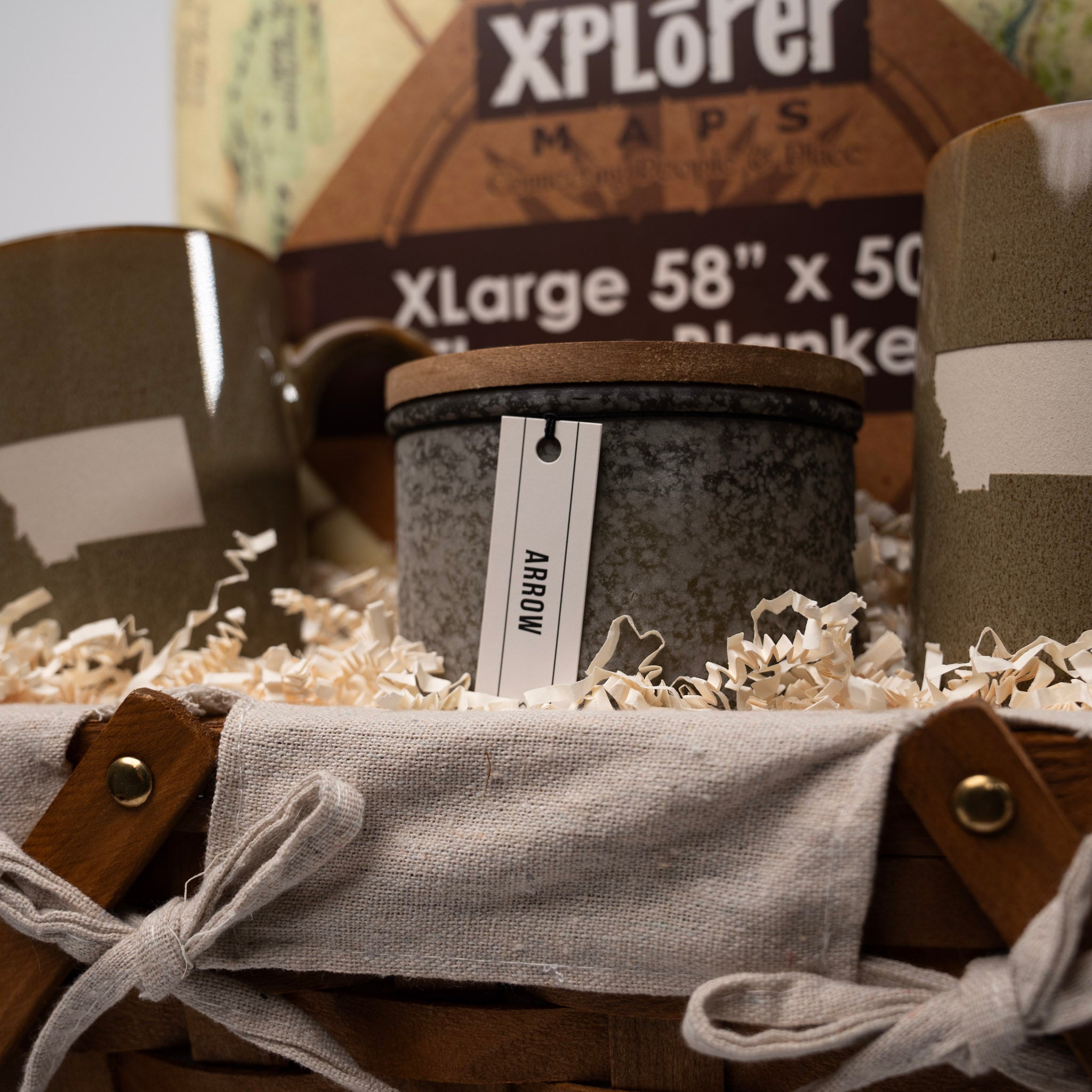 Cozy Gift Basket created by Montana Gift Corral