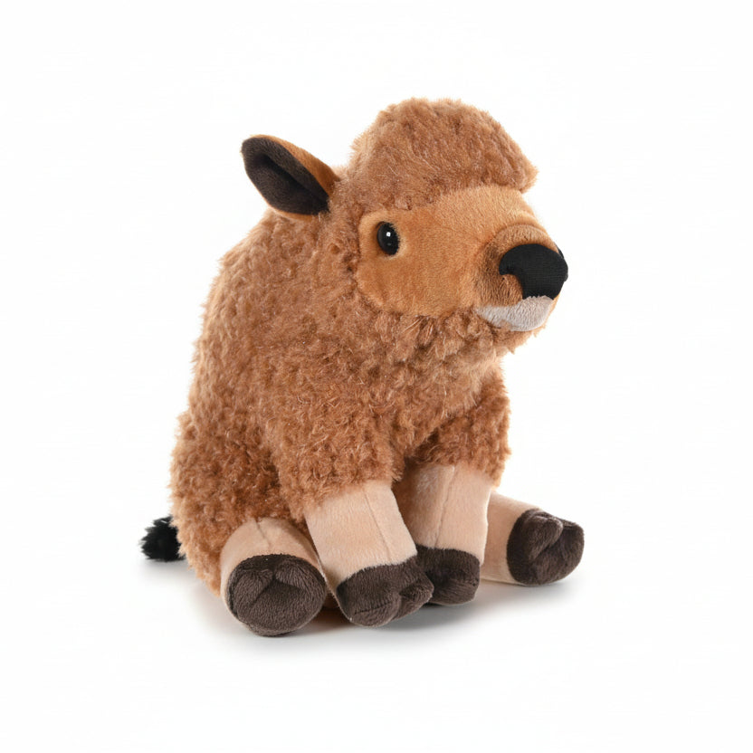 Cuddlekins Bison Calf Stuffed Animal by Wild Republic