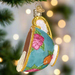 Cup of Tea Glass Ornament
