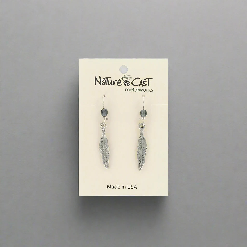 Wildlife Dangle Earrings by Nature Cast Metalworks (29 Styles)