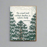 DaVinci Quote Greeting Card