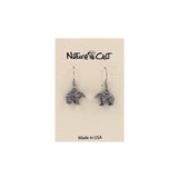 Bear Dangle Earrings by Nature Cast Metalworks
