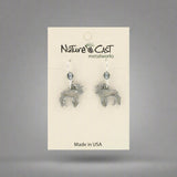 Wildlife Dangle Earrings by Nature Cast Metalworks (29 Styles)