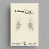 Wildlife Dangle Earrings by Nature Cast Metalworks (29 Styles)