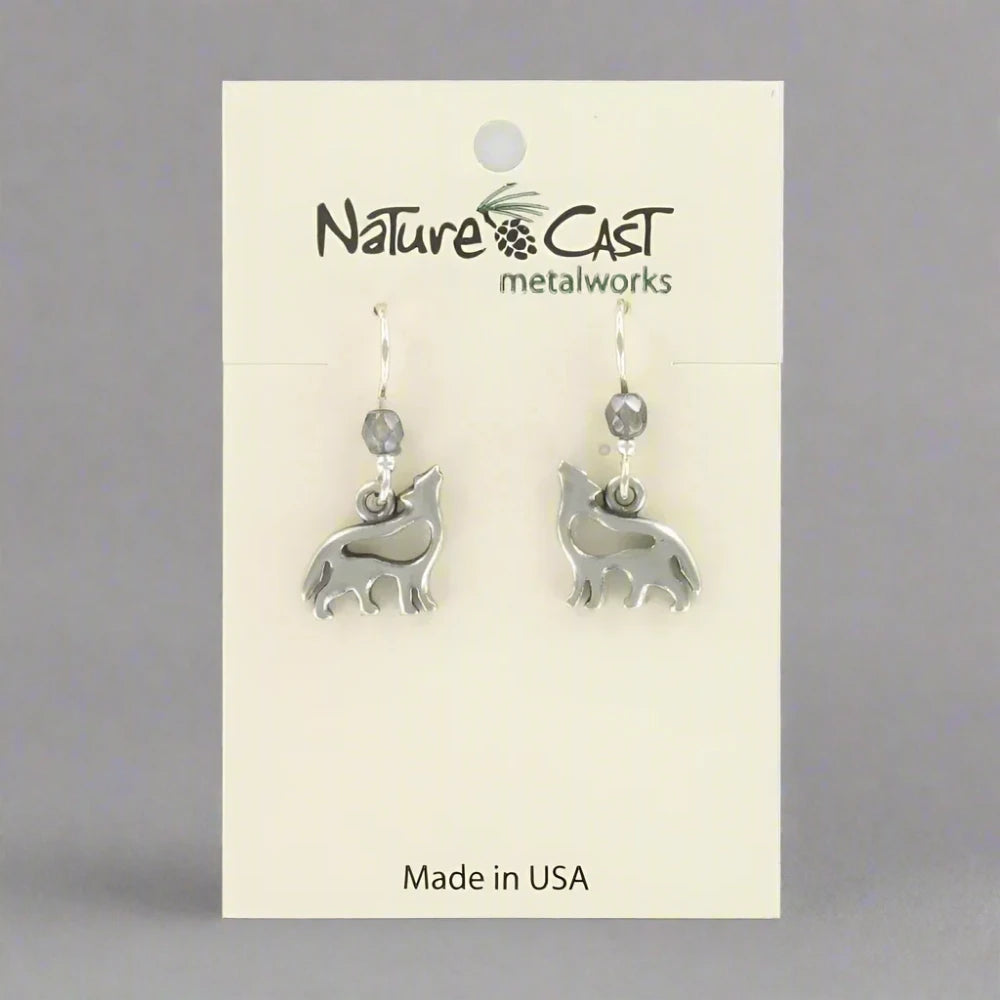 Wildlife Dangle Earrings by Nature Cast Metalworks (29 Styles)