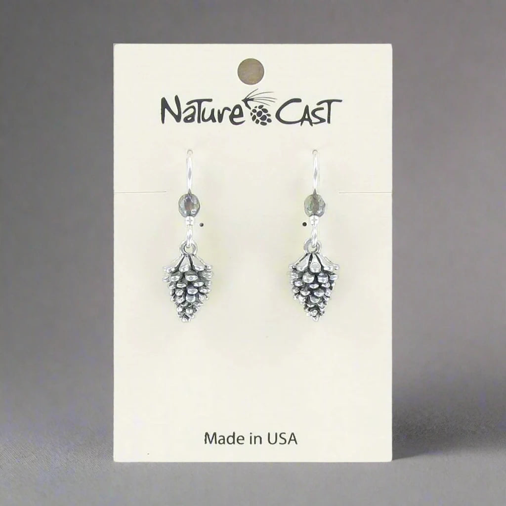 Nature Dangle Earrings by Nature Cast Metalworks (15 Styles)