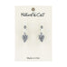 Nature Dangle Earrings by Nature Cast Metalworks (15 Styles)