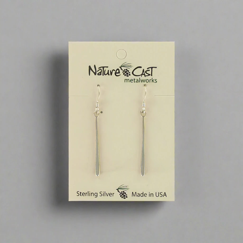 Abstract Dangle Earrings by Nature Cast Metalworks (9 Styles)