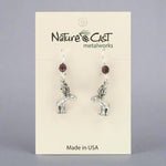 Wildlife Dangle Earrings by Nature Cast Metalworks (29 Styles)