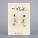 Wildlife Dangle Earrings by Nature Cast Metalworks (29 Styles)