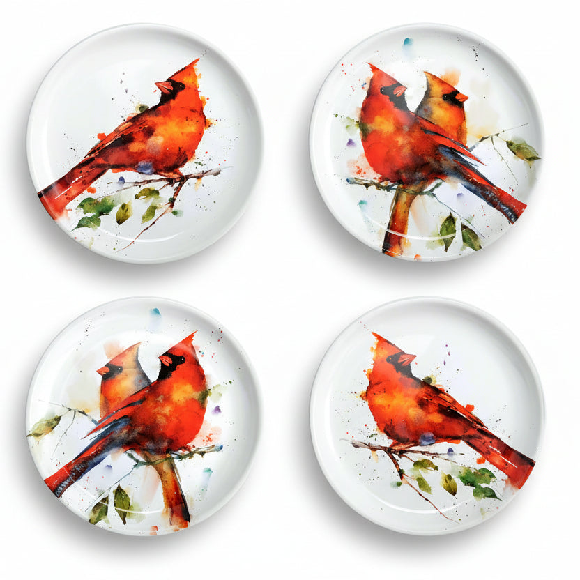 Dean Crouser Appetizer Plates Set By Demdaco (4 Styles)