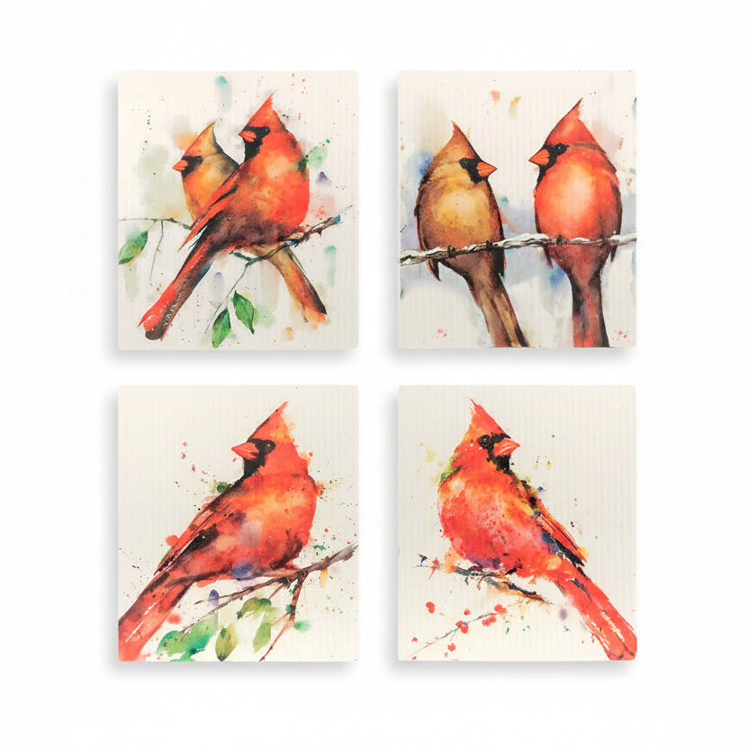 Dean Courser Cardinal Biodegradable Dish Cloths - set of 4