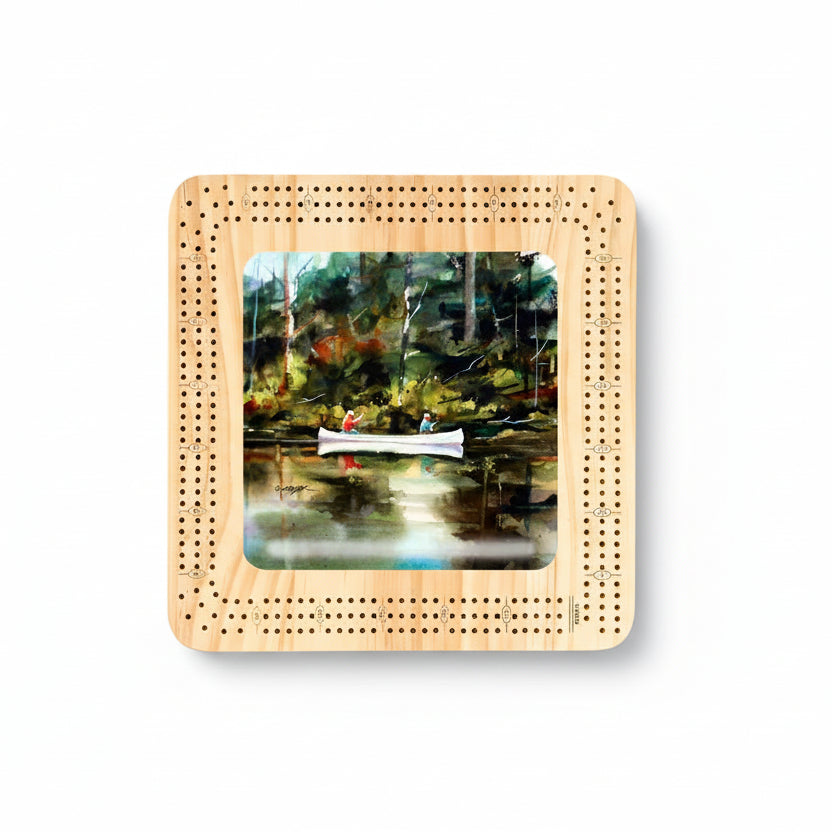 Dean Crouser Exploring Back Water Cribbage Board Game