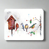 Dean Crouser Friends on Holly Branch Gift Puzzle