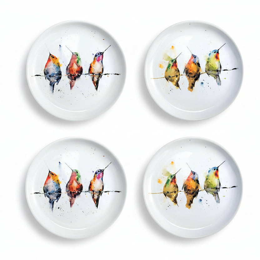 Dean Crouser Appetizer Plates Set By Demdaco (4 Styles)