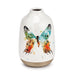 Dean Crouser Multicolored Butterfly Vase