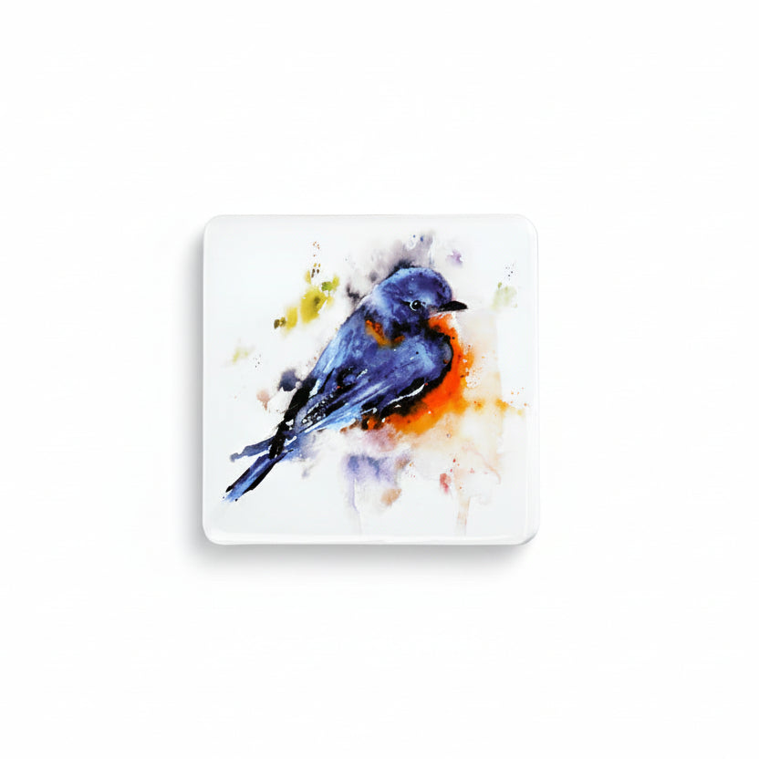 Dean Crouser Songbird Magnet - bluebird