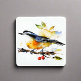 Dean Crouse Songbird Magnet - Nuthatch and Berries