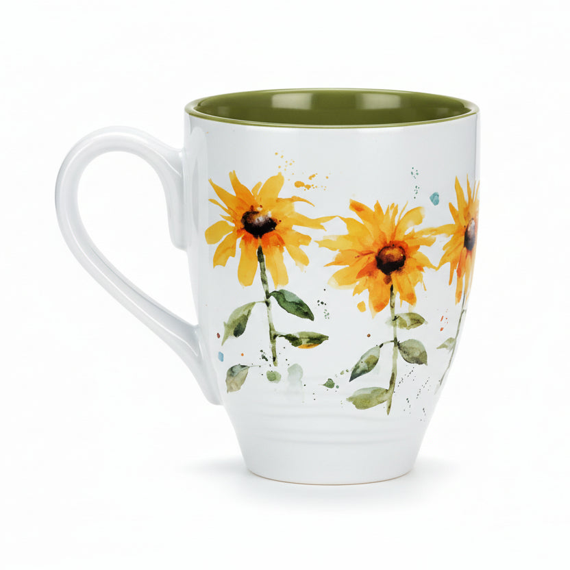 DeanCrouserSunflowerFieldMugbyDemdaco