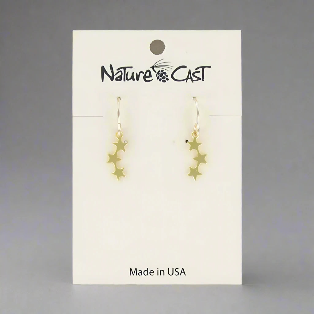Abstract Dangle Earrings by Nature Cast Metalworks (9 Styles)