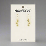 Abstract Dangle Earrings by Nature Cast Metalworks (9 Styles)