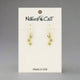 Abstract Dangle Earrings by Nature Cast Metalworks (9 Styles)