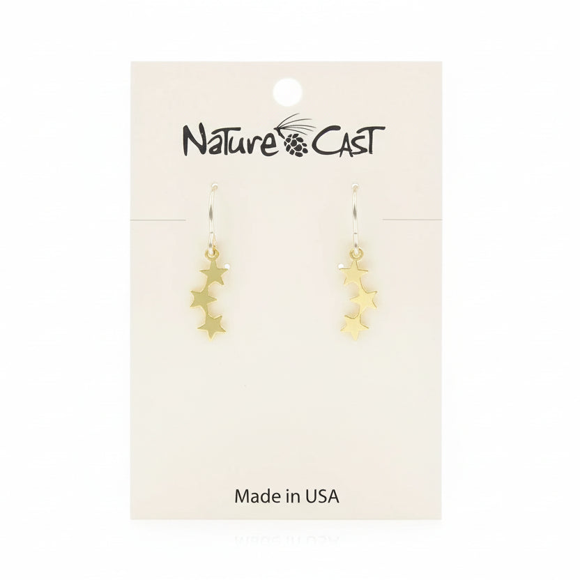 Abstract Dangle Earrings by Nature Cast Metalworks (9 Styles)