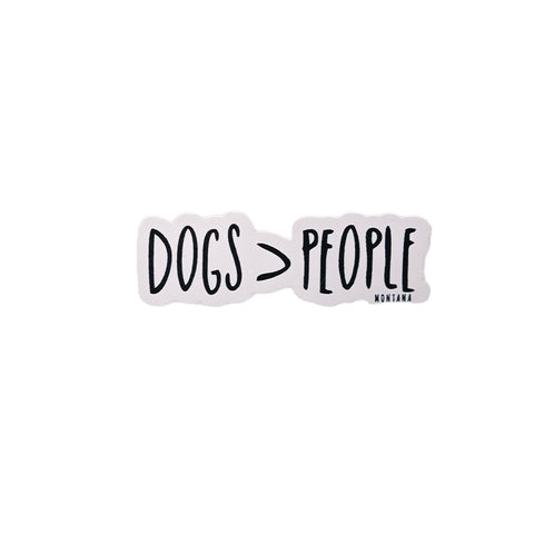 Dogs Over People Mini Stickers