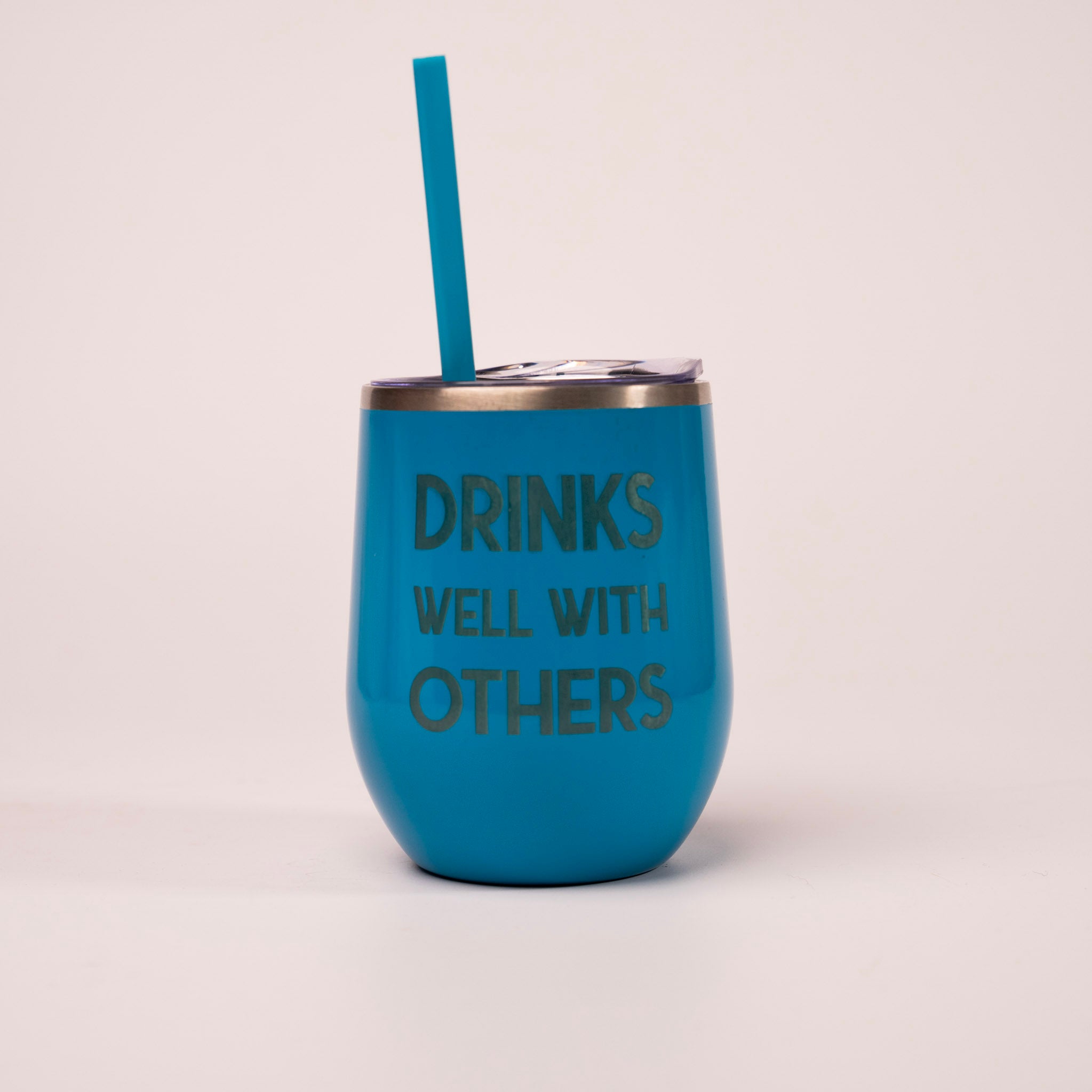 Drinks Well with Others Wine Tumbler by Montana Gift Corral