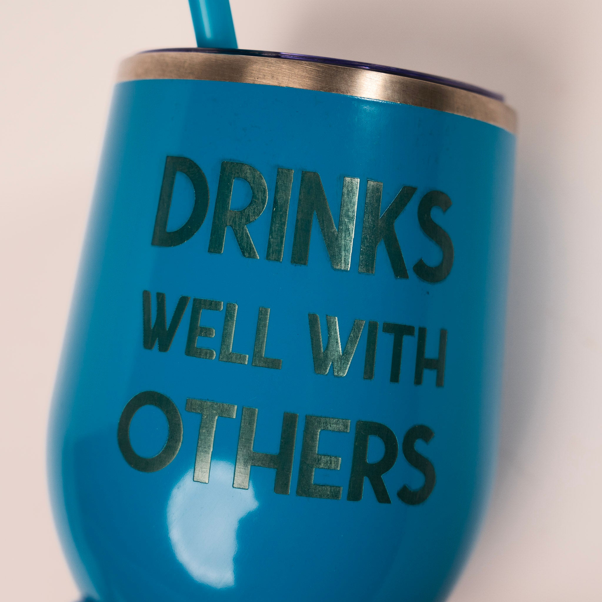 Drinks Well with Others Wine Tumbler by Montana Gift Corral