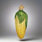 Ear of Corn Glass Ornament