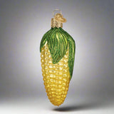 Ear of Corn Glass Ornament
